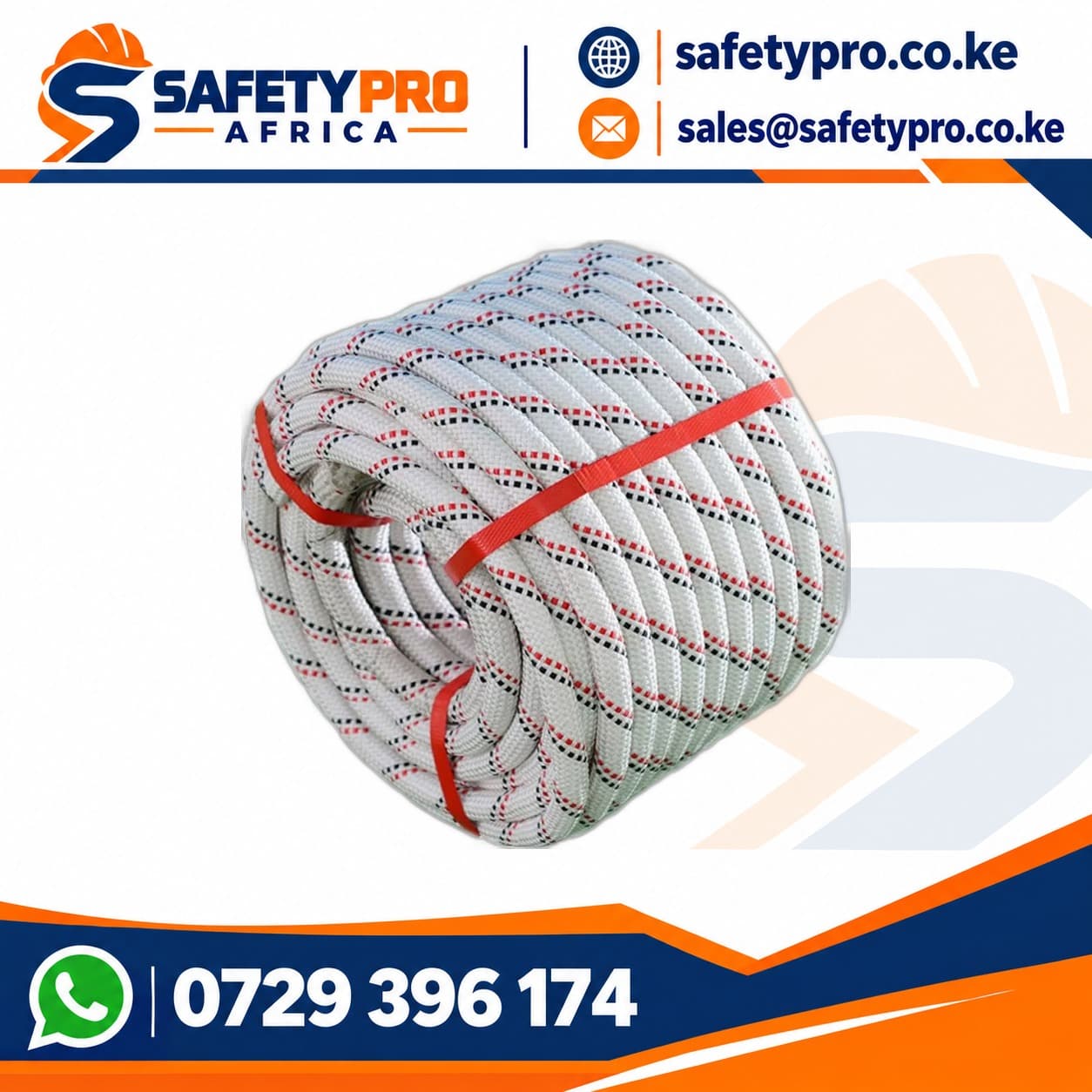 100MTRS14MM Nylon Static Climbing Rope