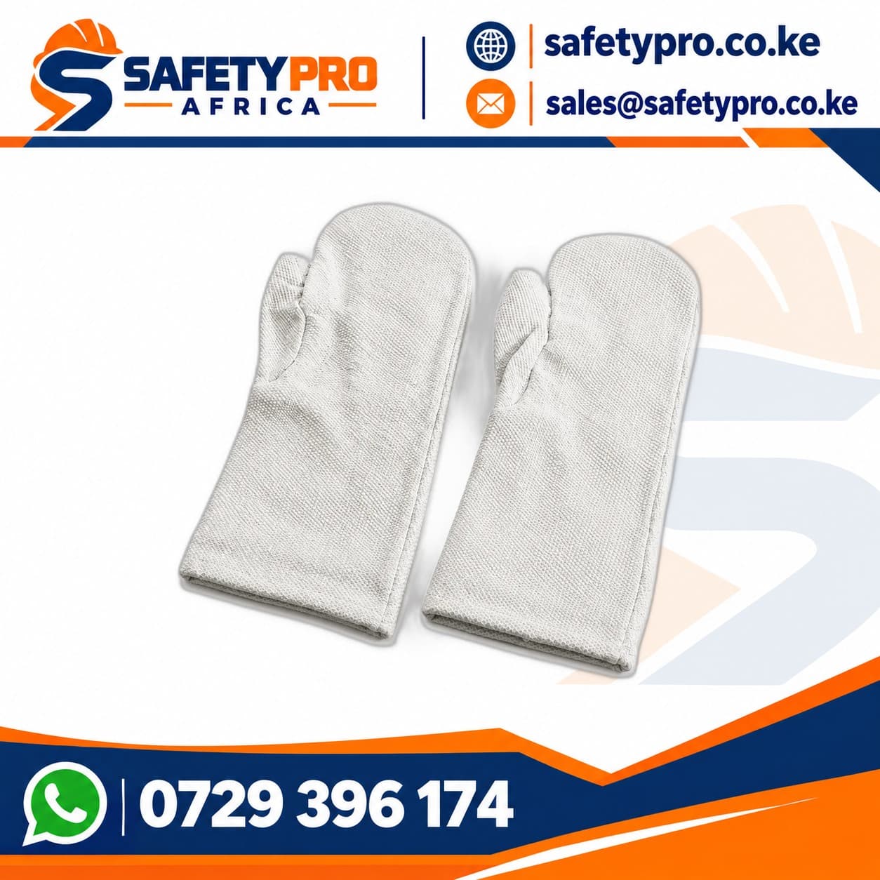 14 Inch Heat Resistant Safety Mitten Gloves