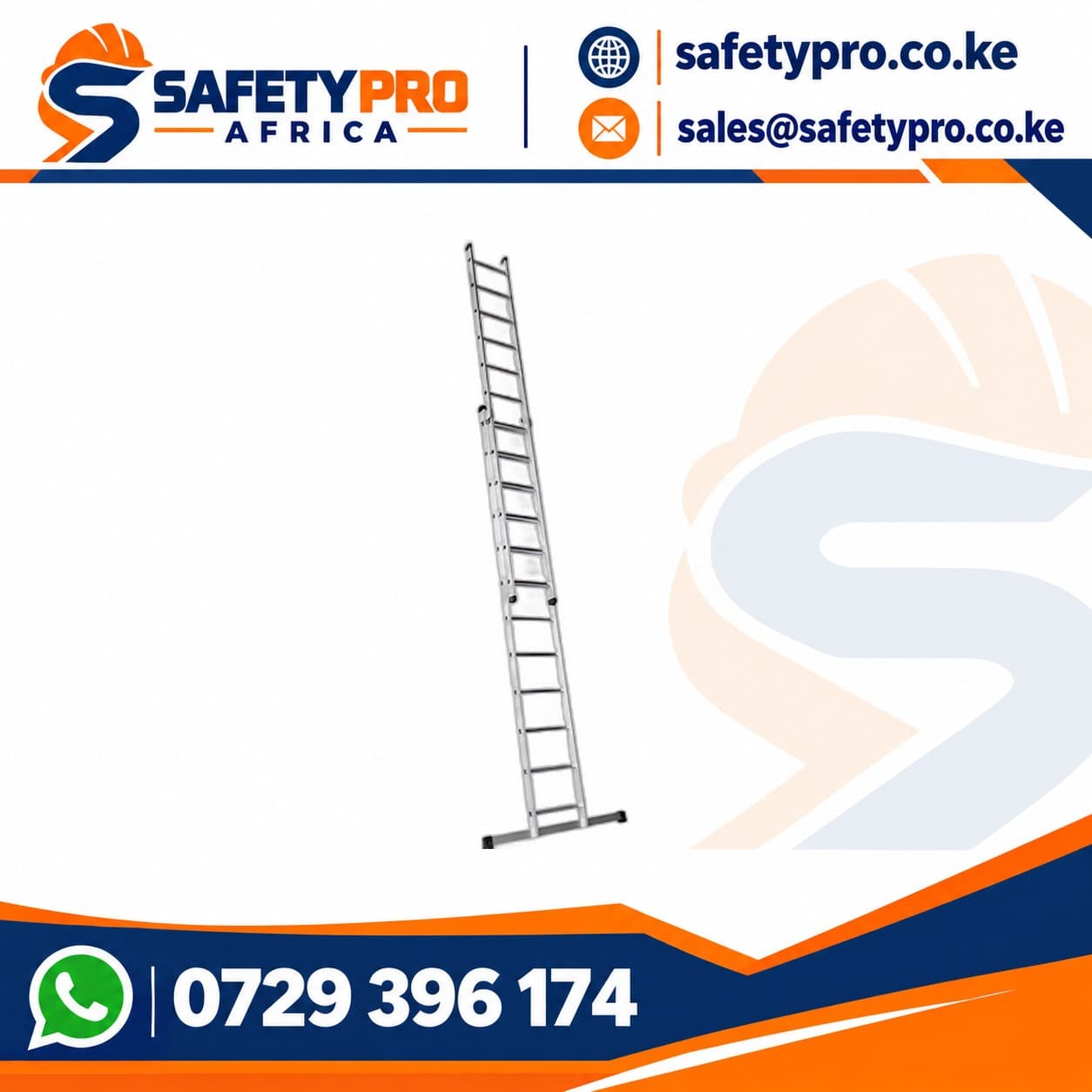 2 X 12 Step Double Extendable Ladder