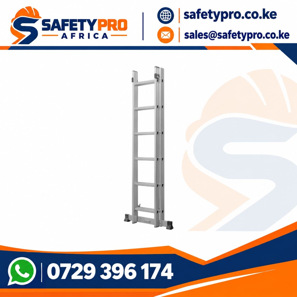 2 X 6 Step Double Extendable Ladder