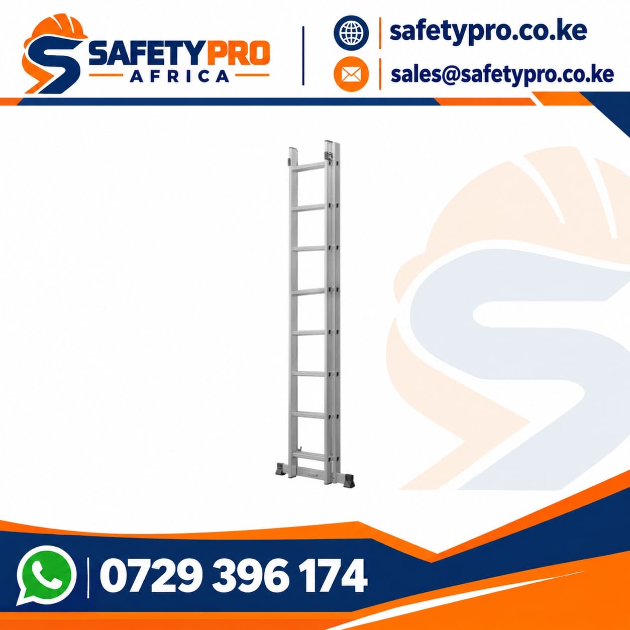2 X 8 Step Double Extendable Ladder
