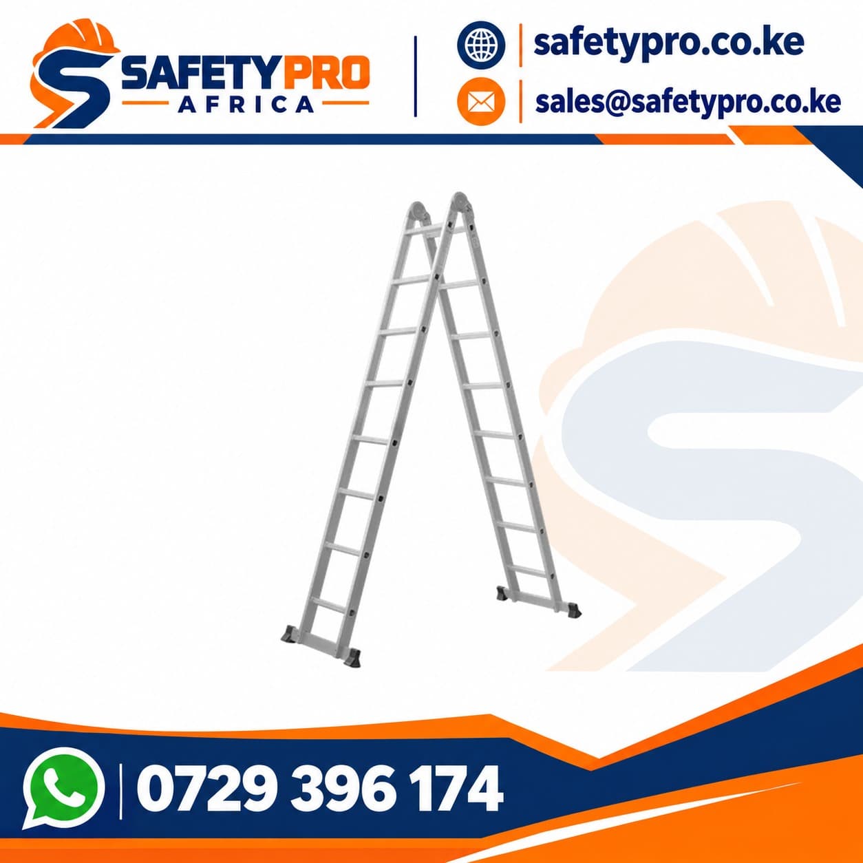 2 X 8 Step Dual Fold Ladder