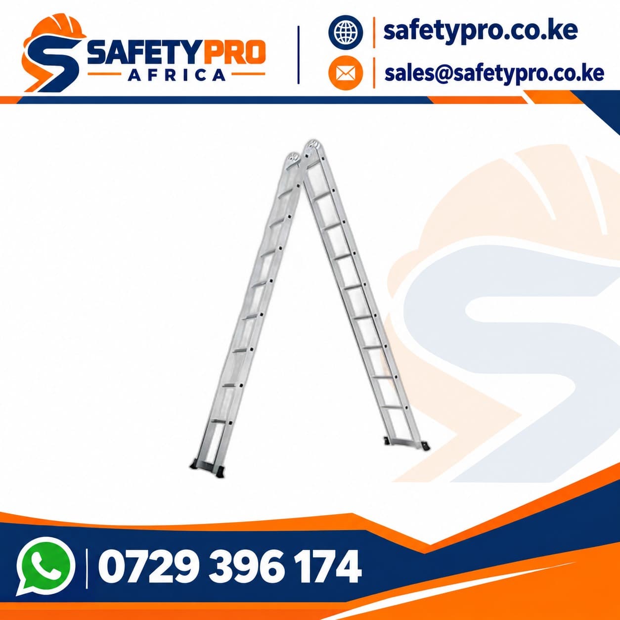 2 X 9 Step Dual Fold Ladder