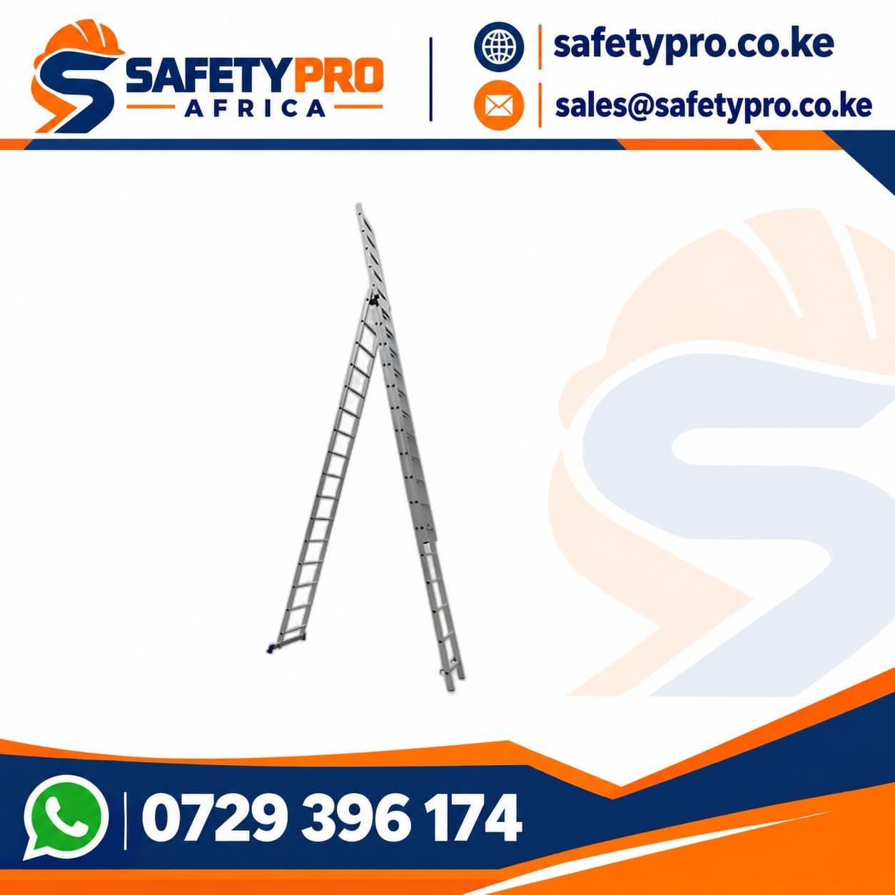 3 X 16 Step Triple Extendable Ladder
