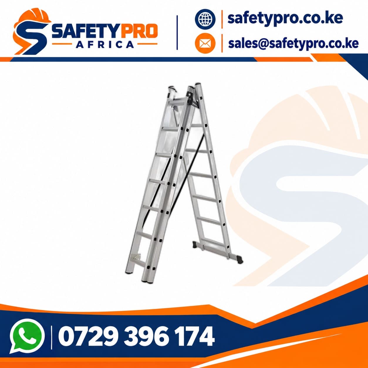 3 X 7 Step Triple Extendable Ladder