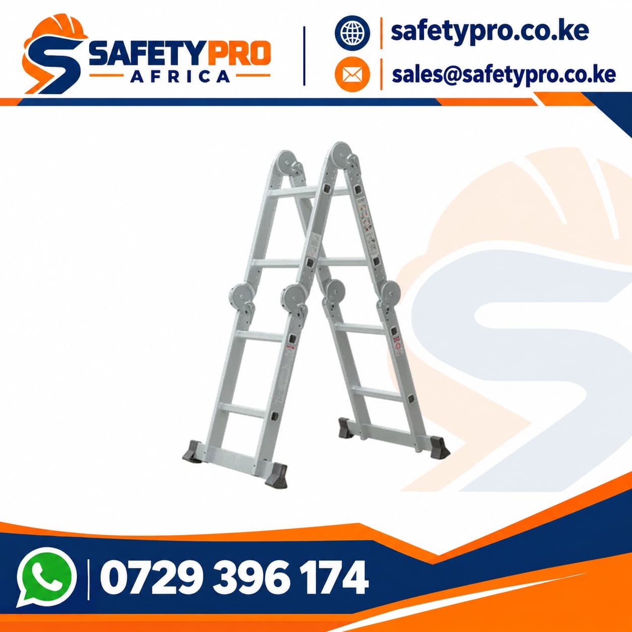 4 X 2 Step Quad Fold Ladder
