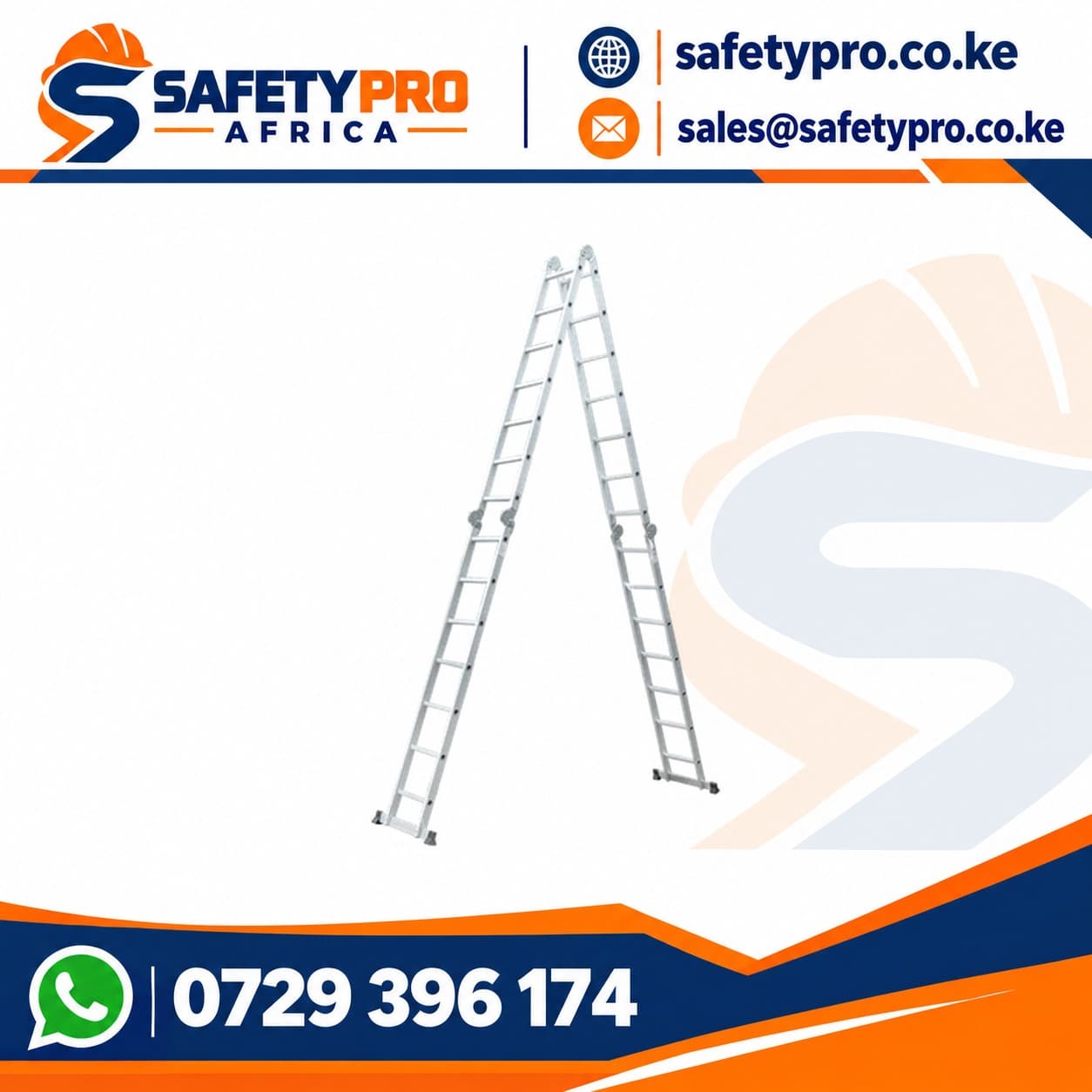 4 X 7 Step Quad Fold Ladder
