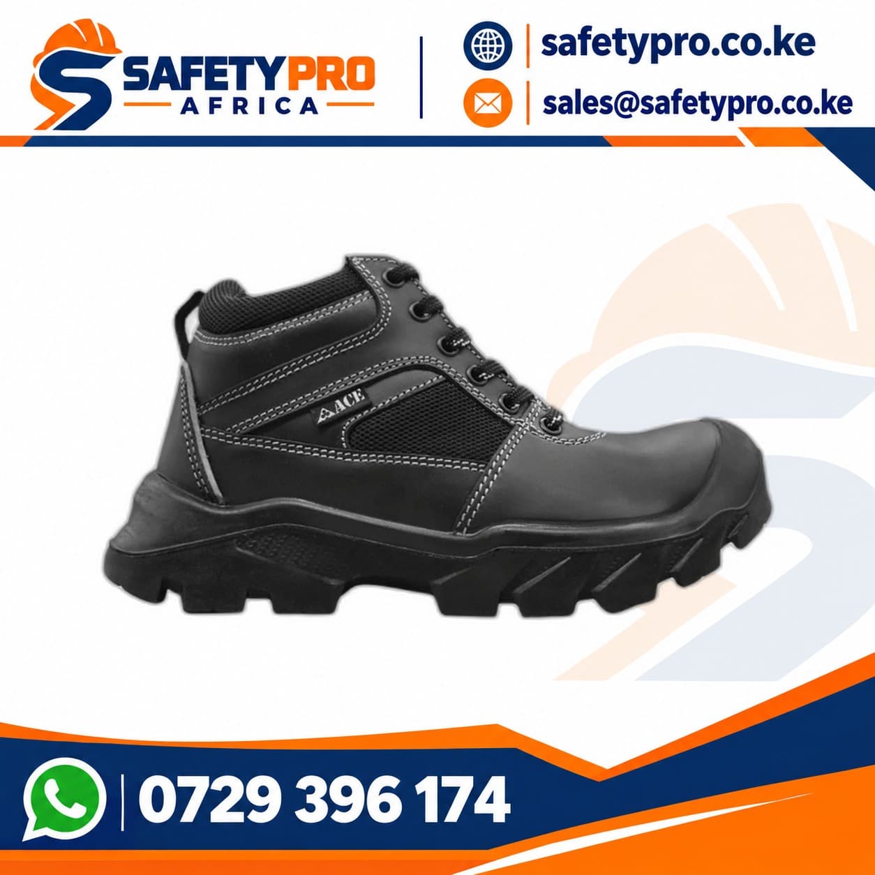 Ace Wolverine Safety Shoes