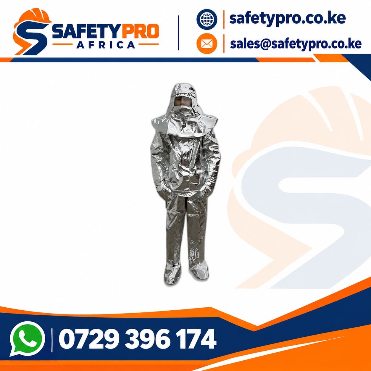 Aluminized 1000C Heat Insulation Suit