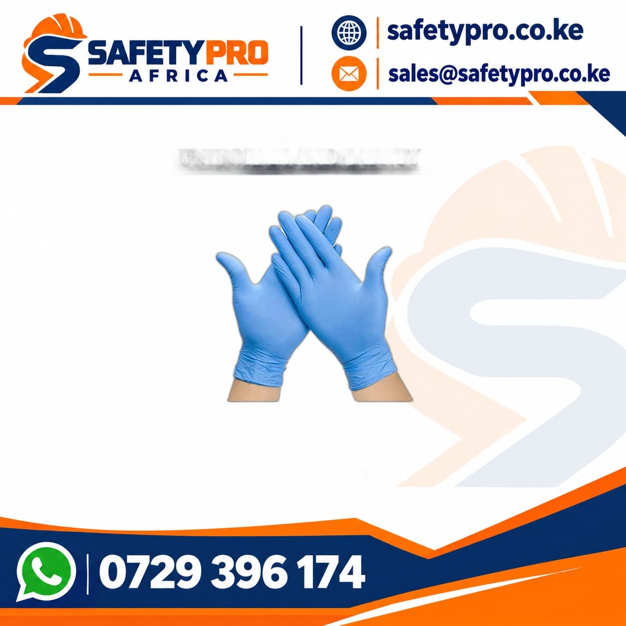 Blue Nitrile Gloves