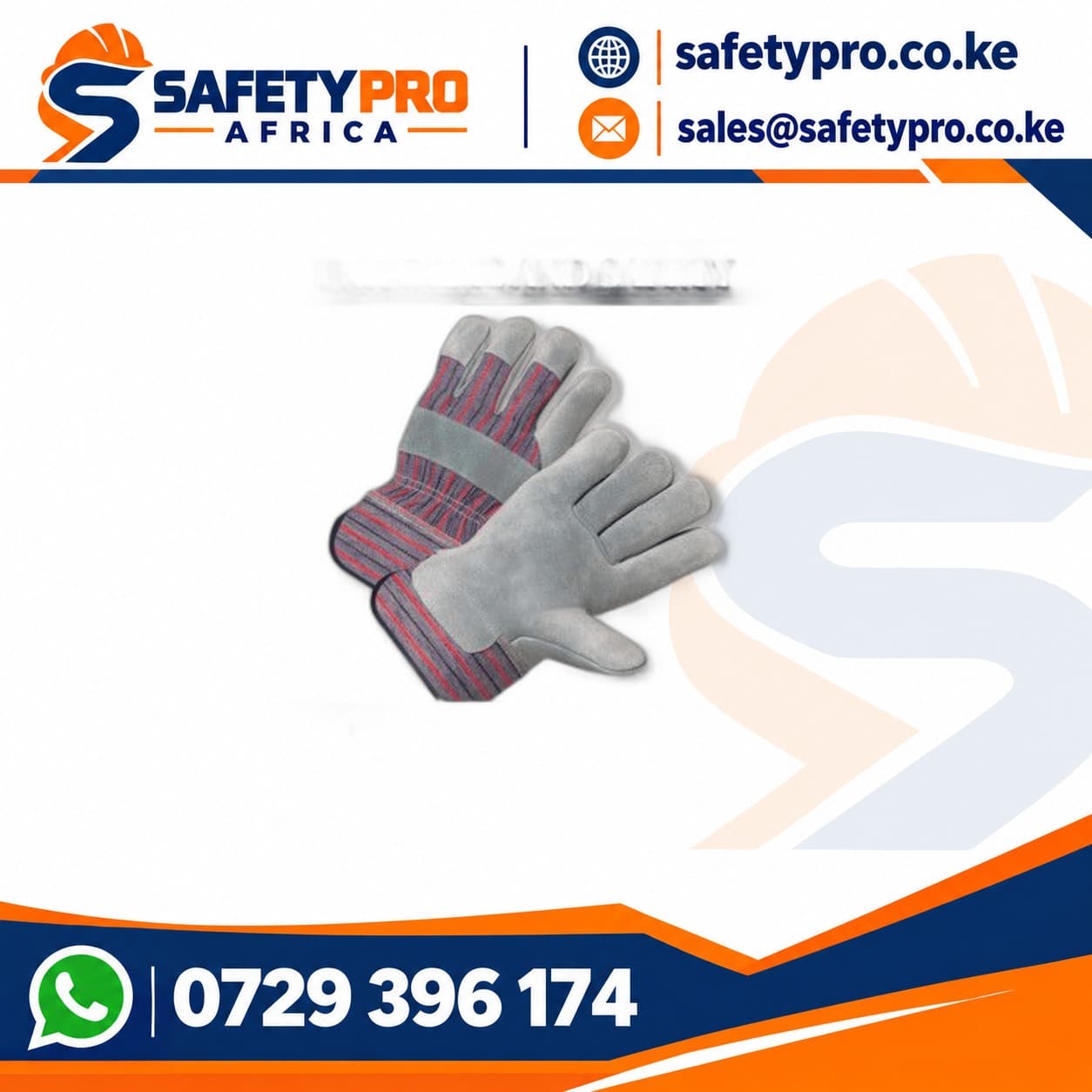 Cowhide Leather Palm Gloves