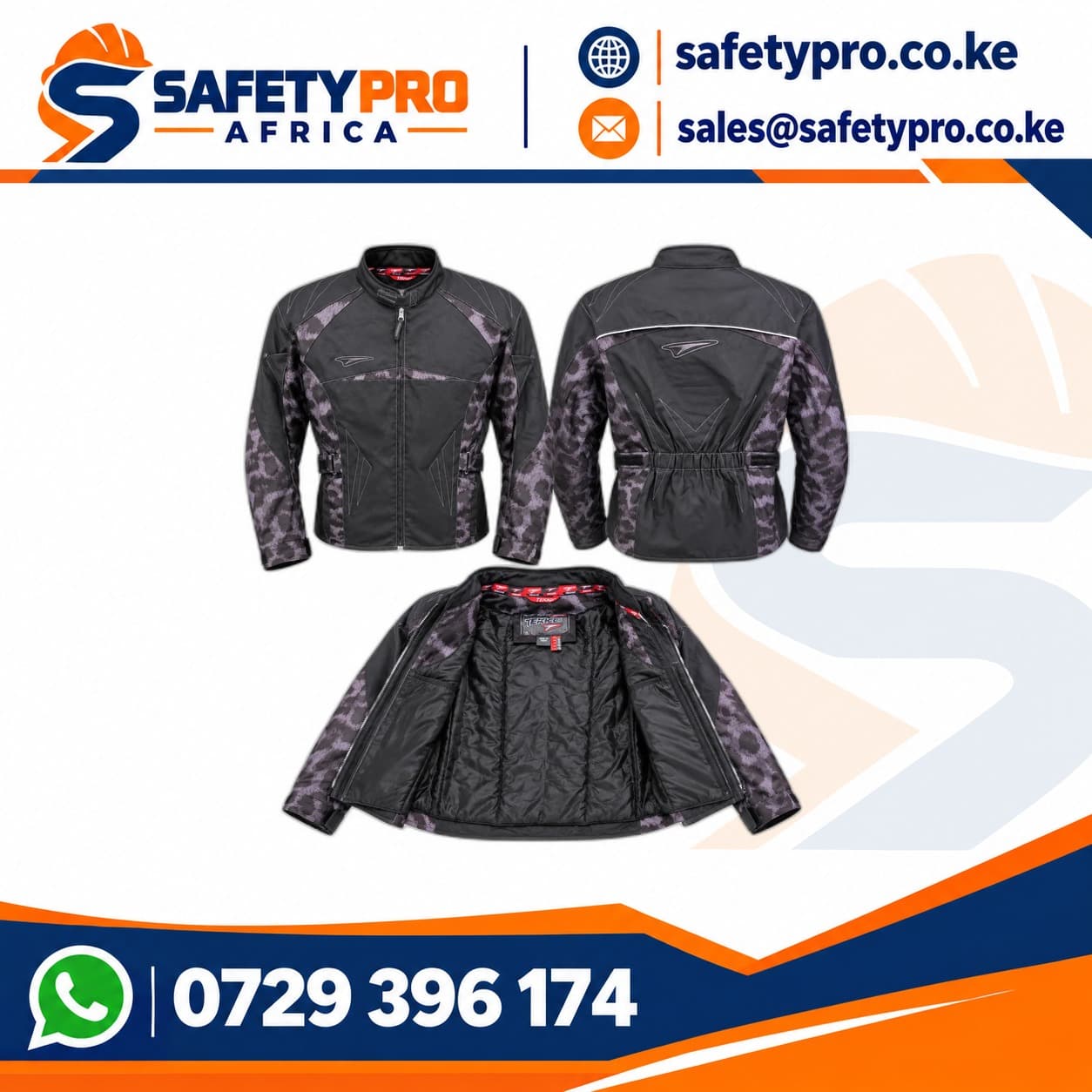 Canvas Motorbike Jacket Ex Uk