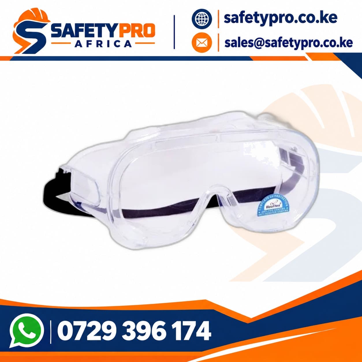 Clear Safety Goggles Ud39