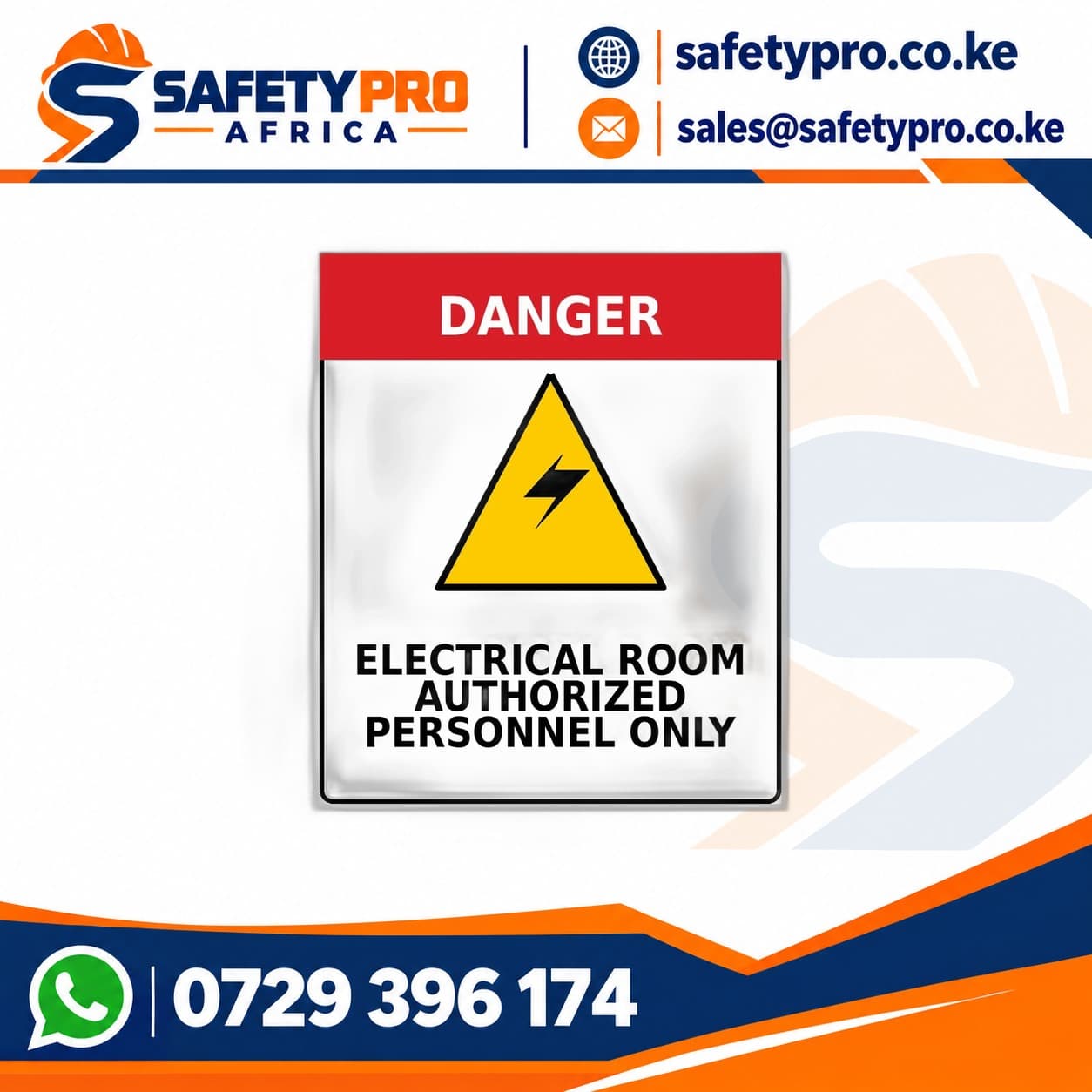 Electrical Room Sign