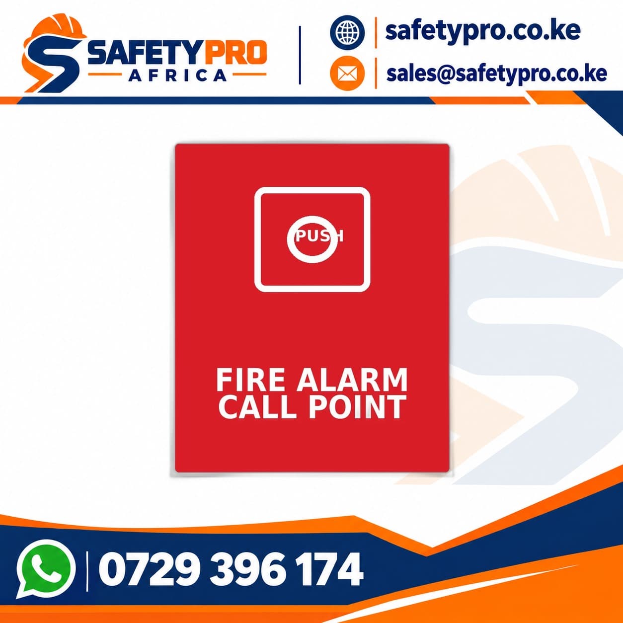Fire Alarm Call Point Sign
