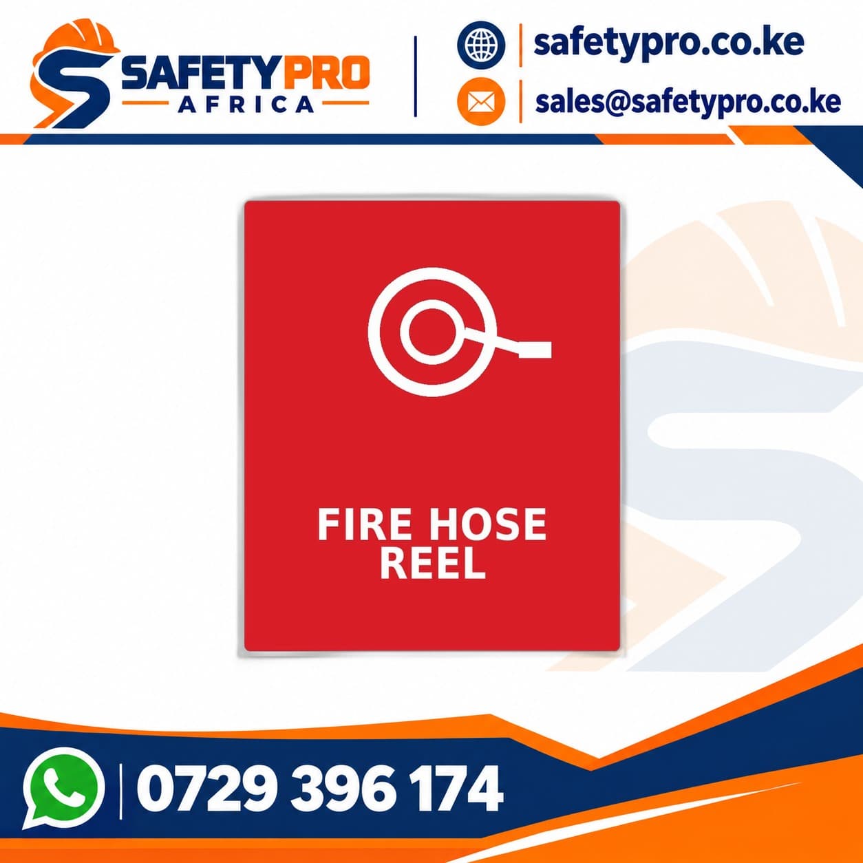Fire Hose Reel Sign