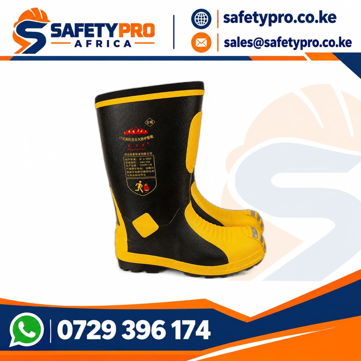 Fire Resistant Safety Gumboots