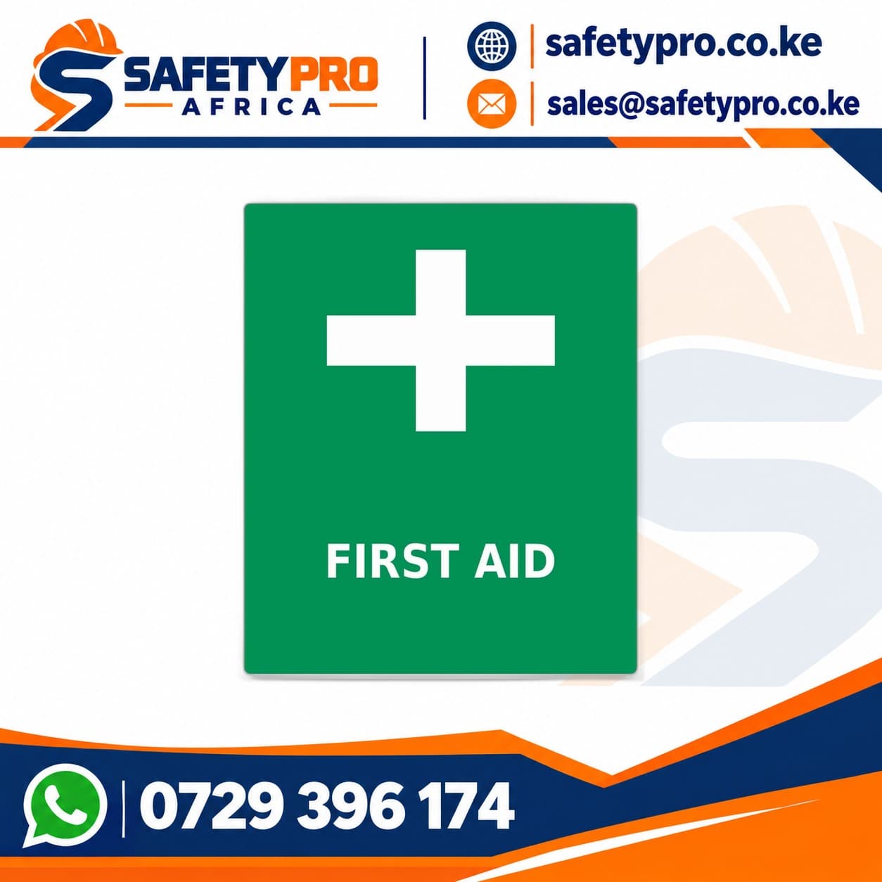 First Aid Sign