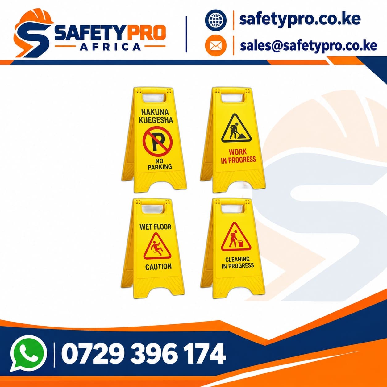 Foldable Warning Signs – Light Duty And Heavy Duty