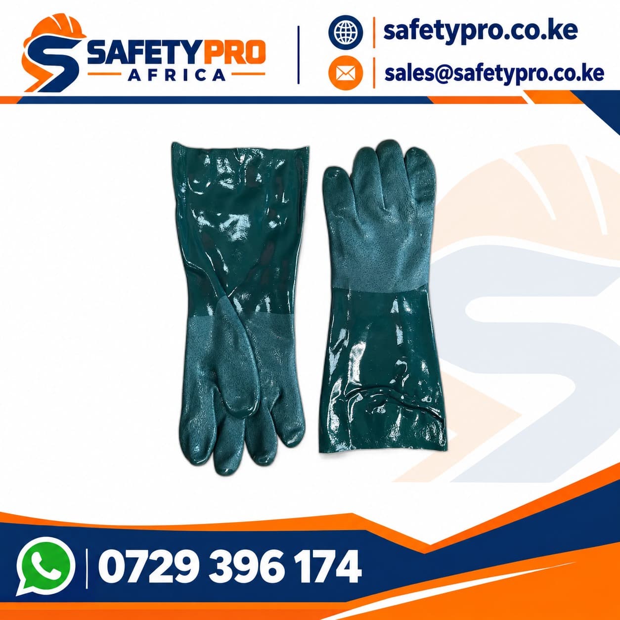 Green PVC Gloves