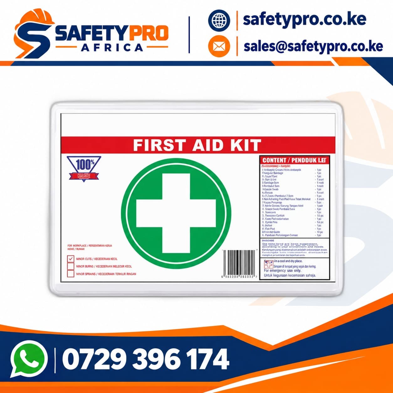 Healthcare Personal First Aid Kit