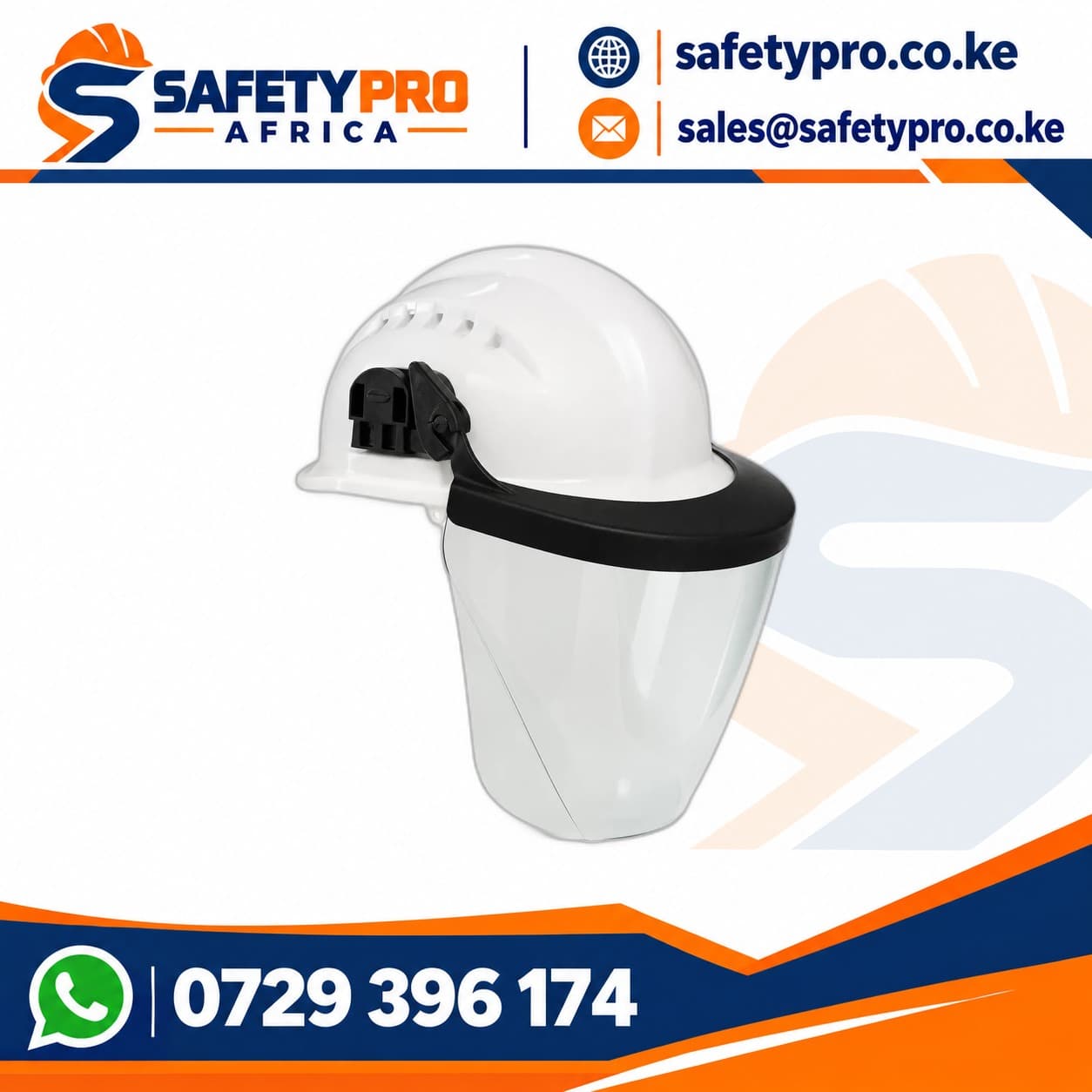 Heavy Duty Helmet With A Face Shield