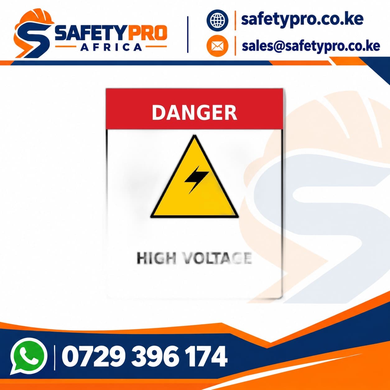 High Voltage Sign