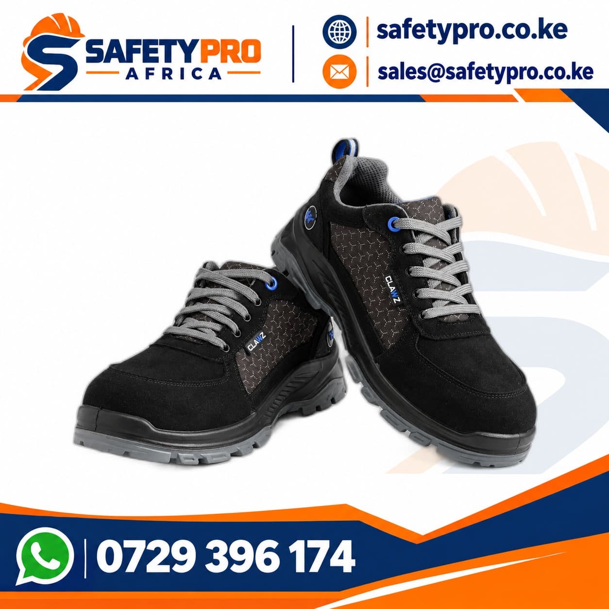 Hillson Light Weight Safety Shoe Black