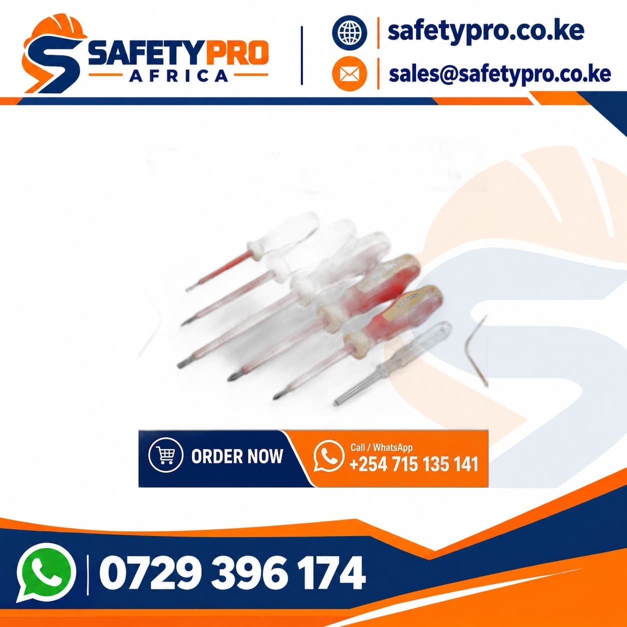 Insultool Vde Insulated Screwdriver Set 6PC — Kimsafety