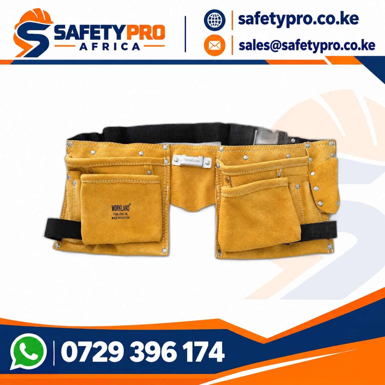 Leather Double Tool Belt
