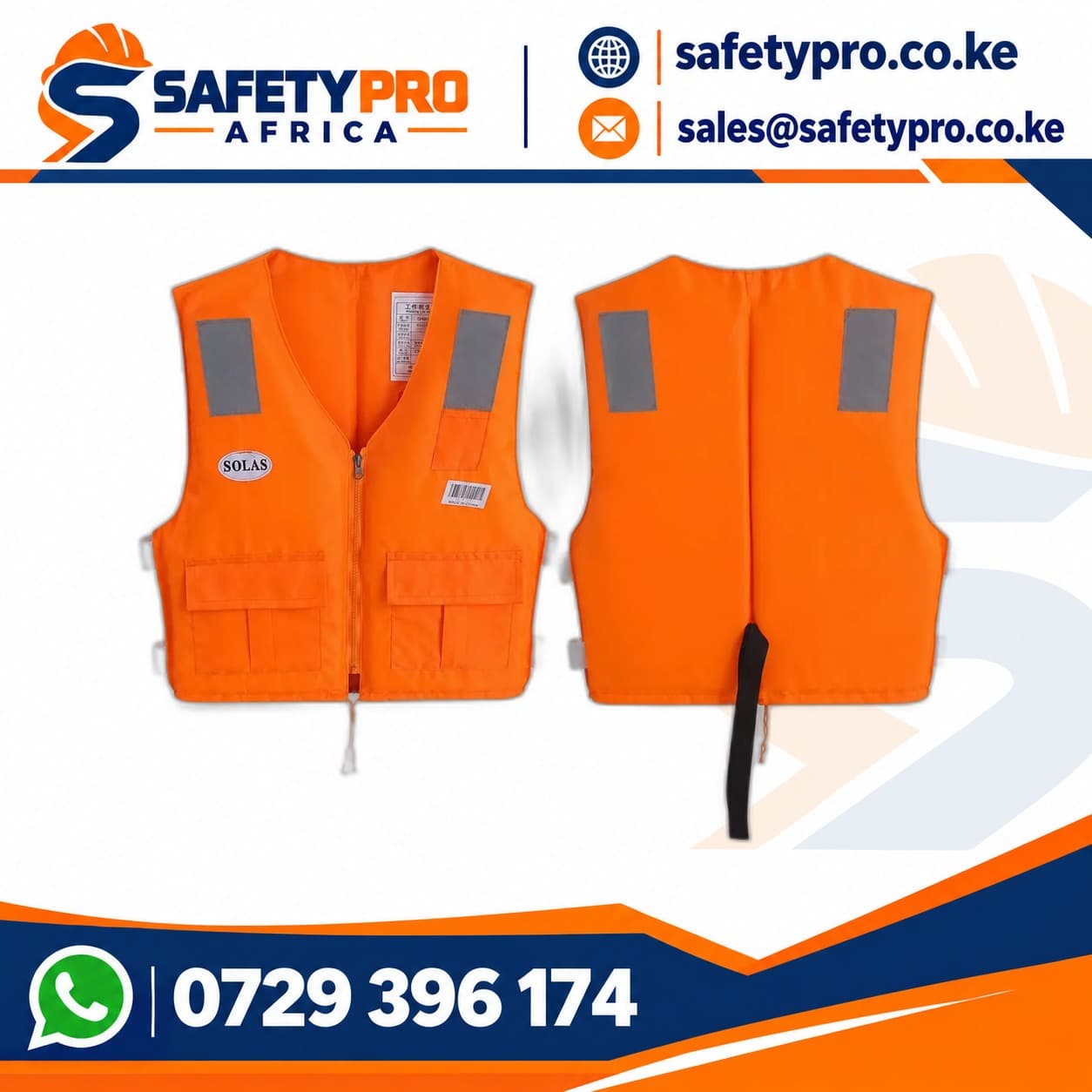 Life Saver Reflective Jacket