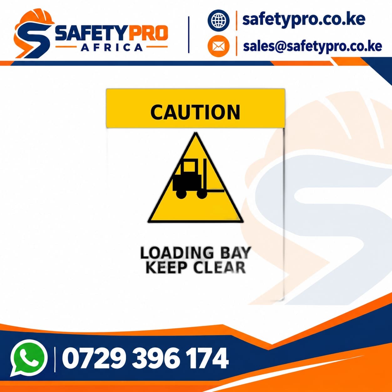 Loading Bay Sign