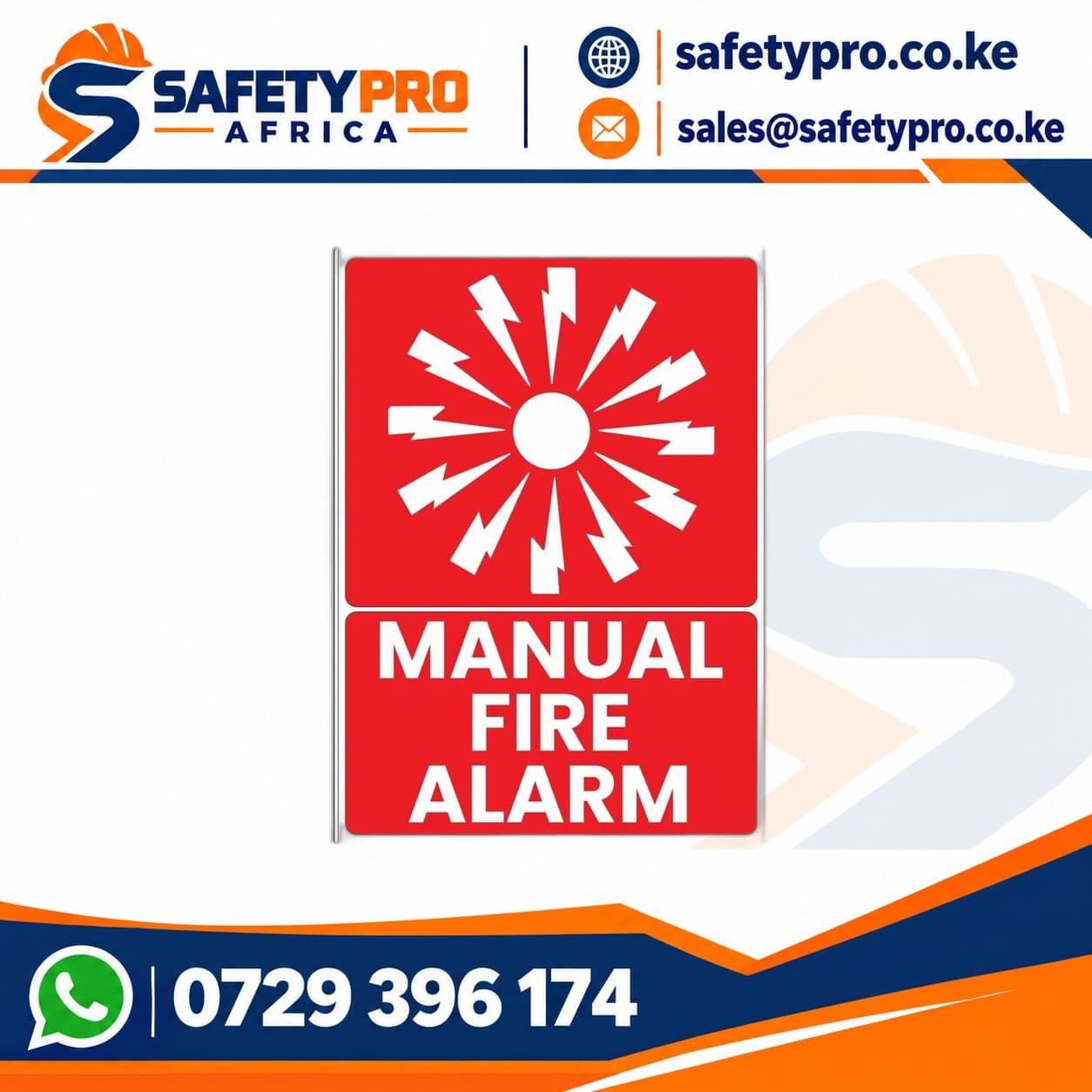 Manual Fire Alarm Sign