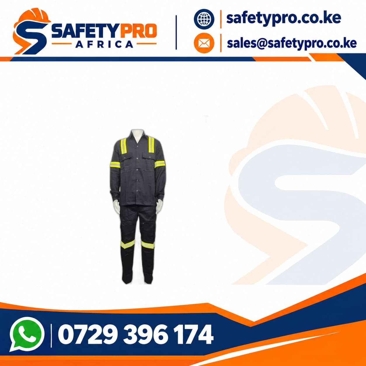 Navy Blue Industrial Suit