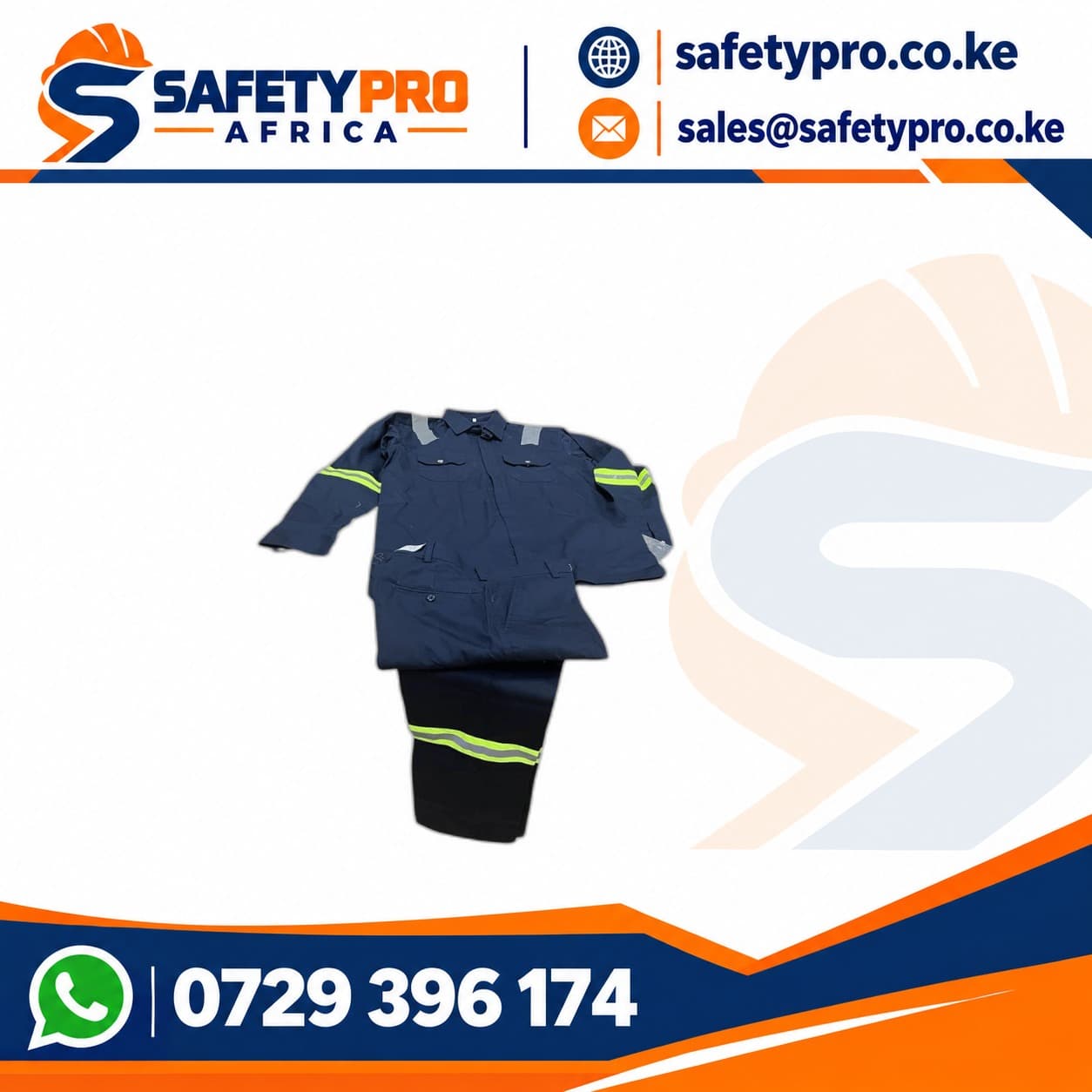 Navy Blue Reflective Full Uniform