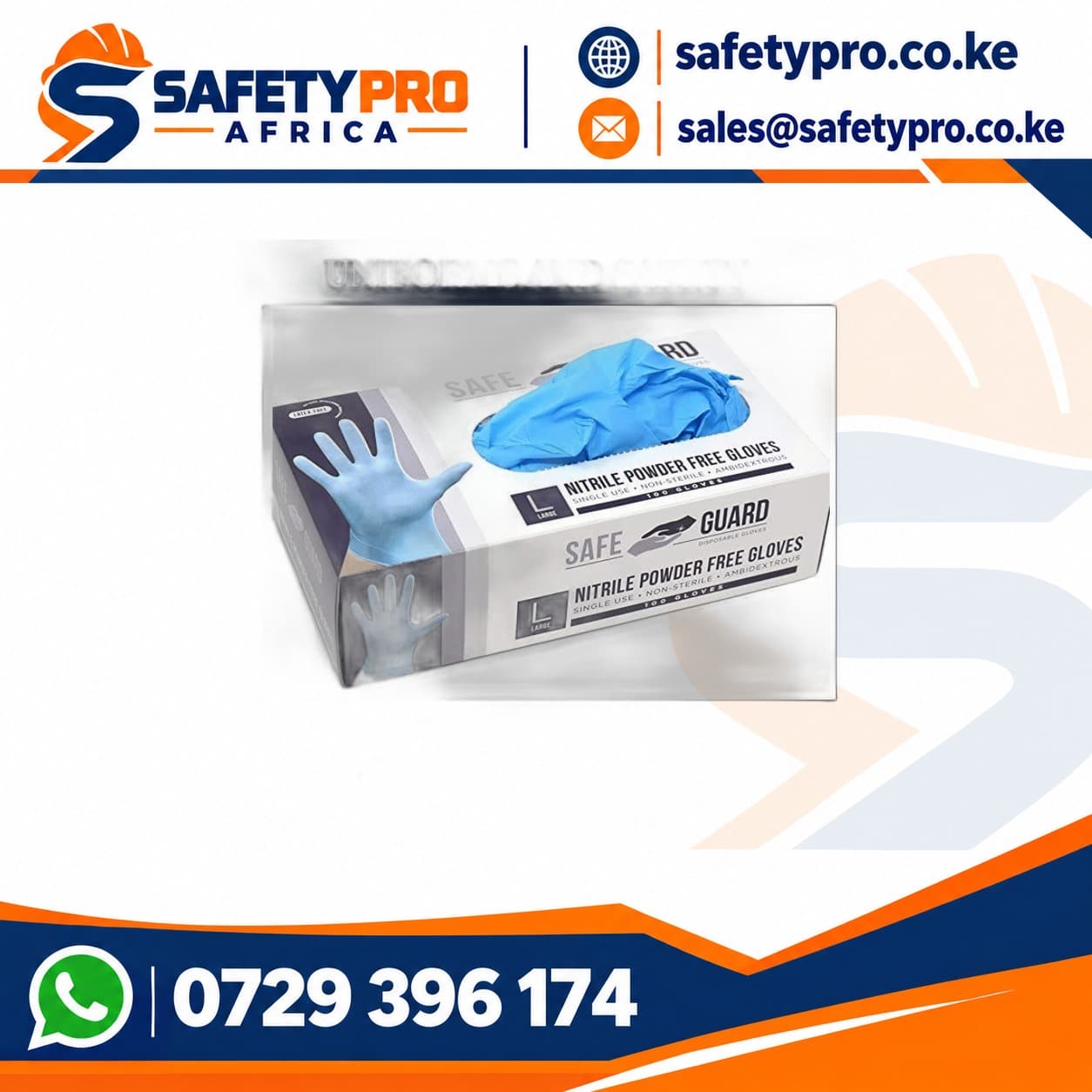 Powder Free Nitrile Gloves
