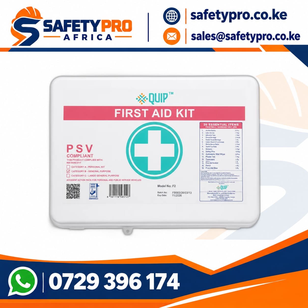 Quip Medium First Aid Kit