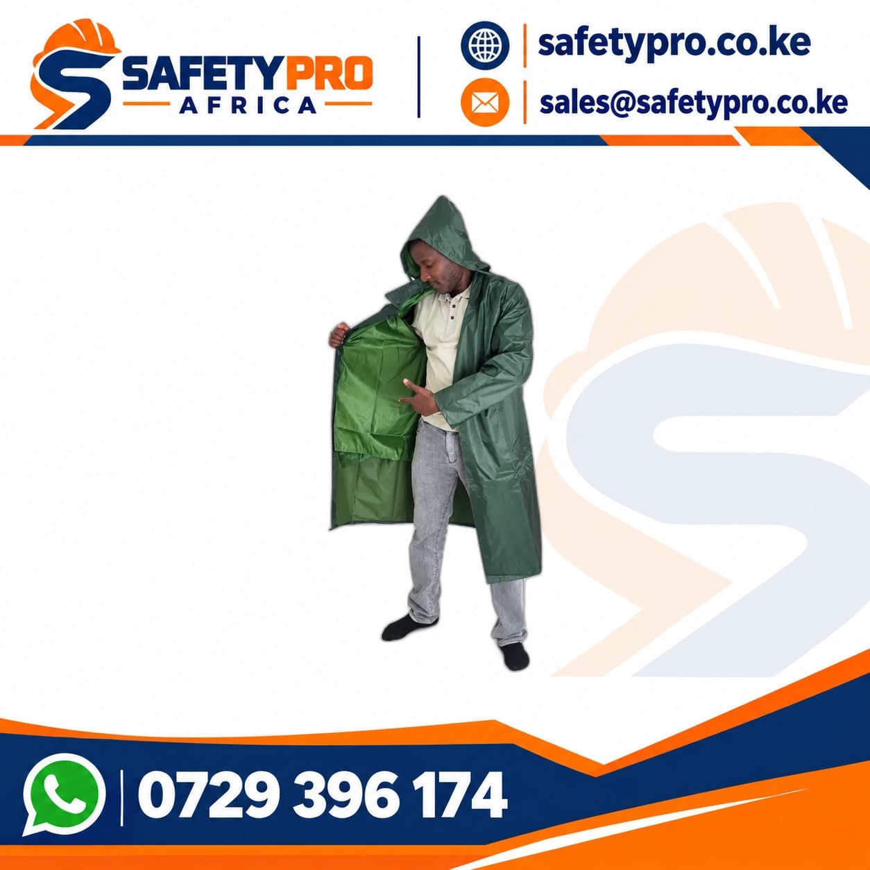 Rain Coat With Inner Lining