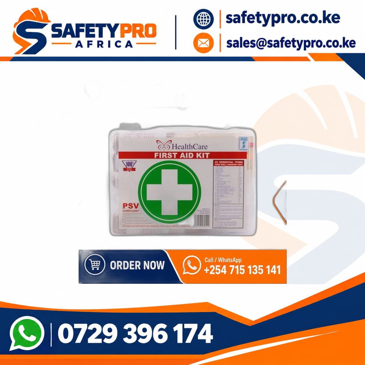 Rescuepro 25 Piece First Aid Kit — Kimsafety