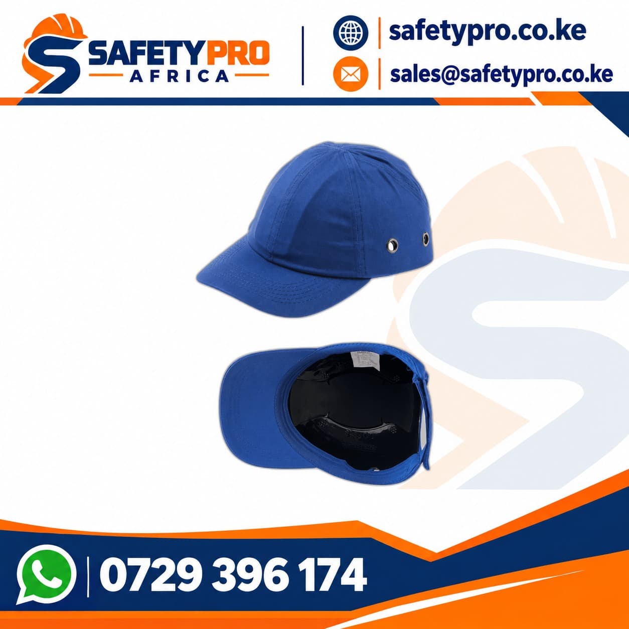 Royal Blue Bump Cap