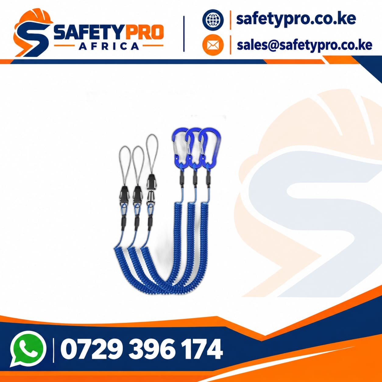 Safety Coiled Lanyards