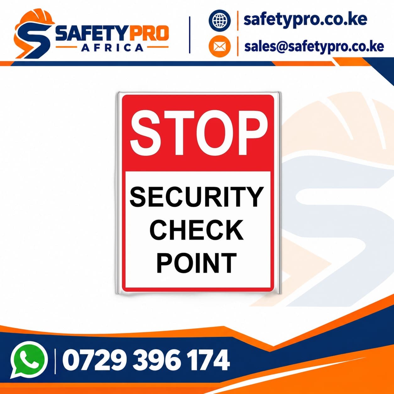 Security Check Point Sign