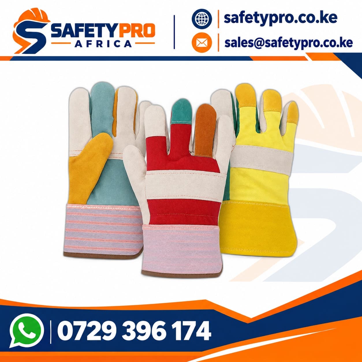 Super Grip Leather Gloves