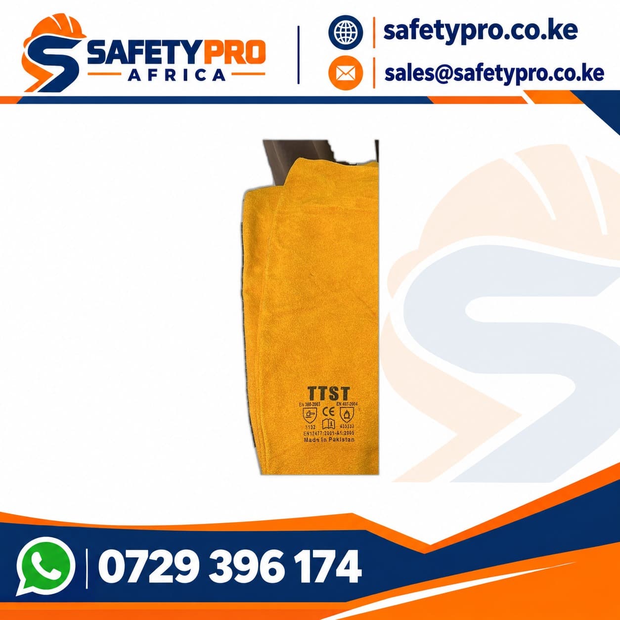 Ttst Leather Welding Arm Sleeve – Heavy Duty