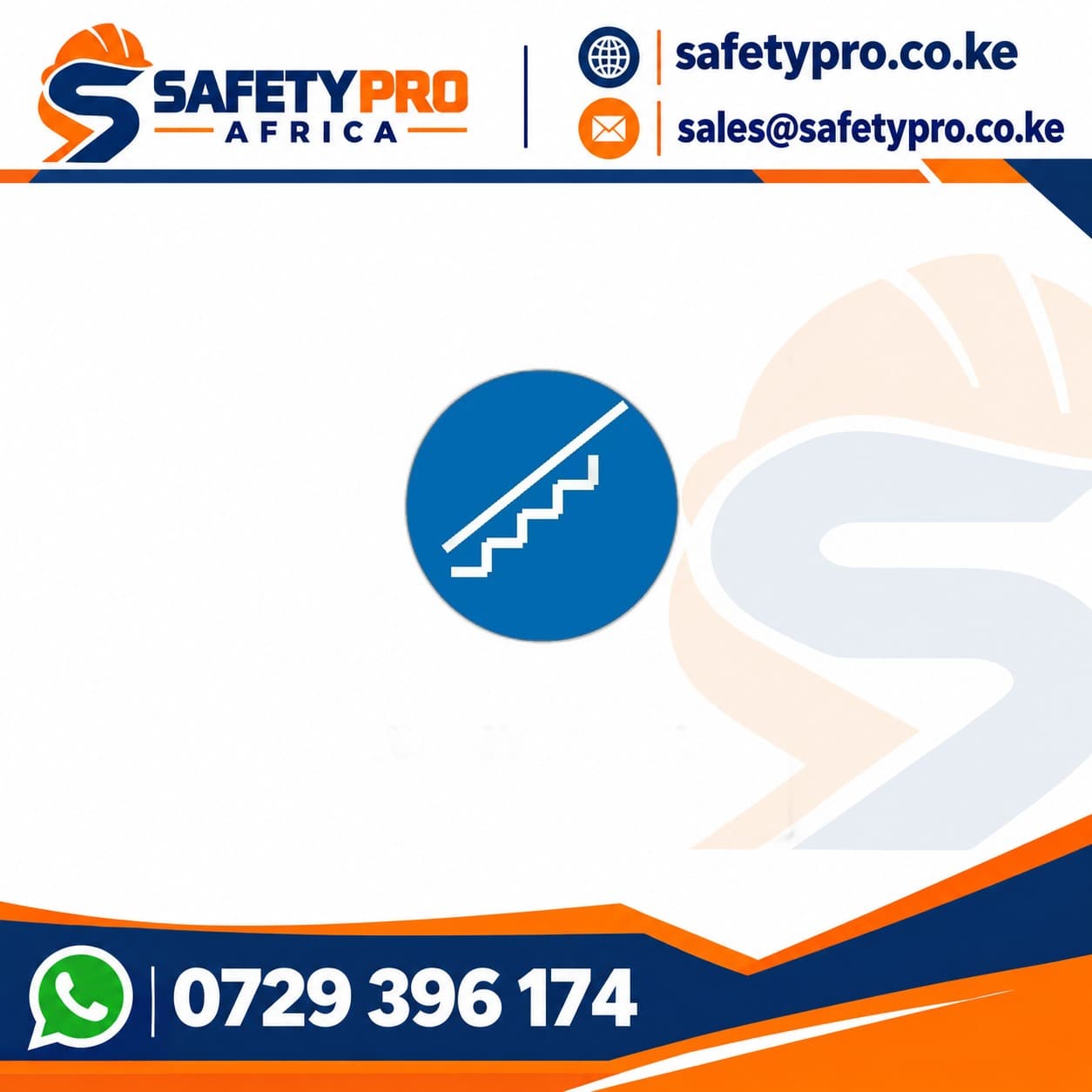 Use Handrail Sign