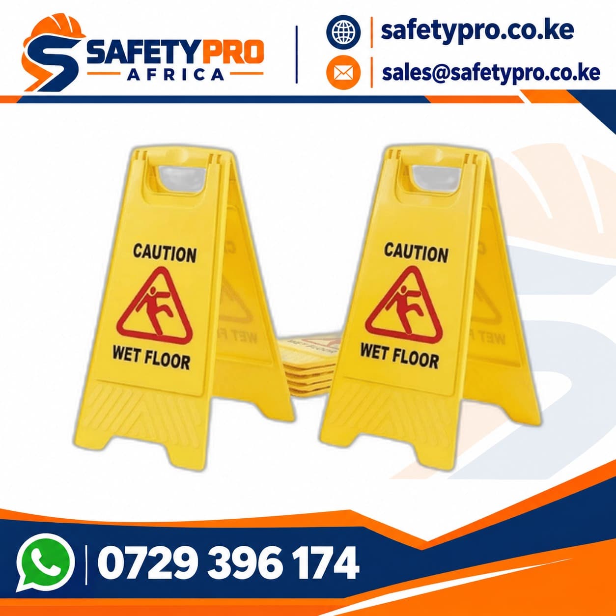 Wet Floor Double Sided Sign