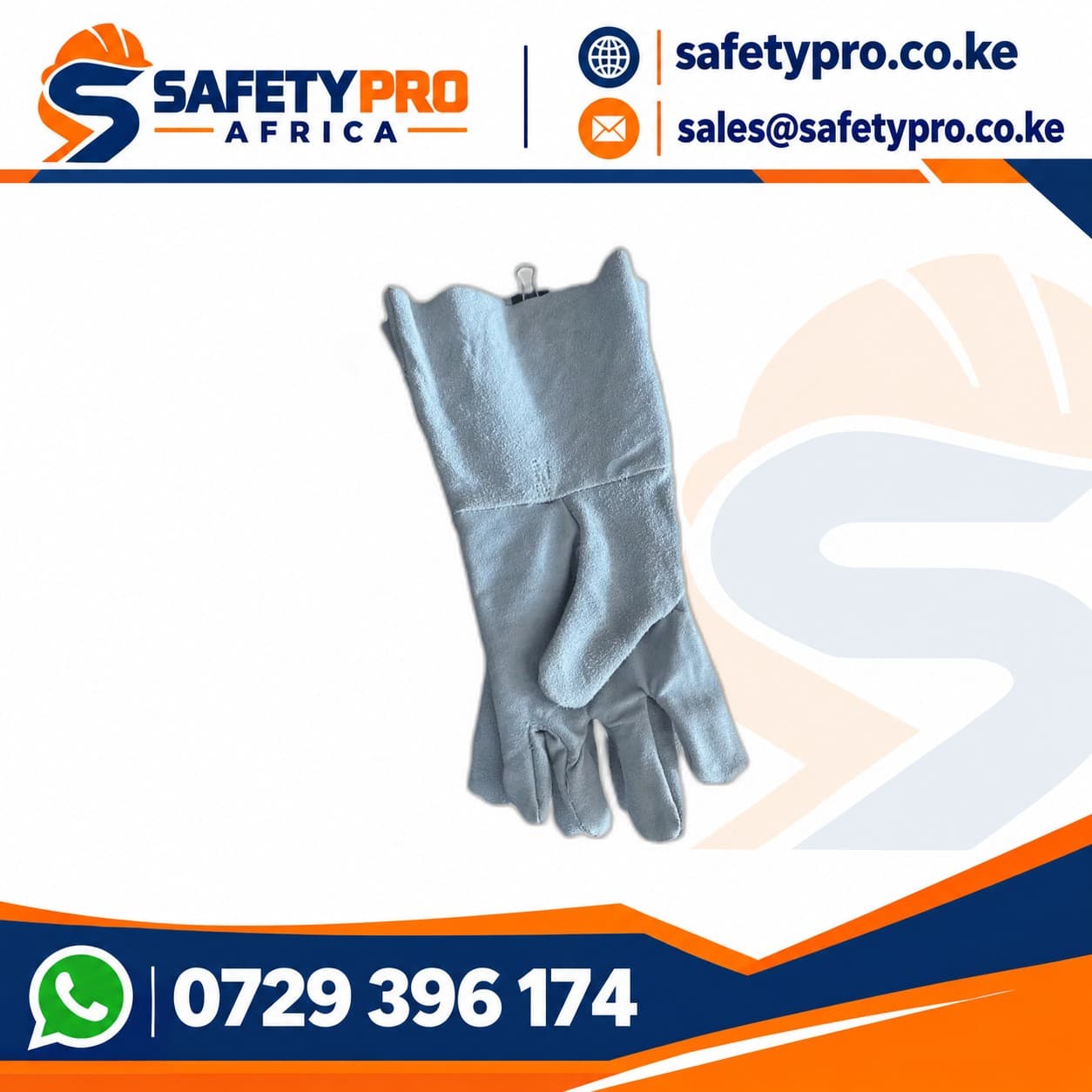 White Leather Glove