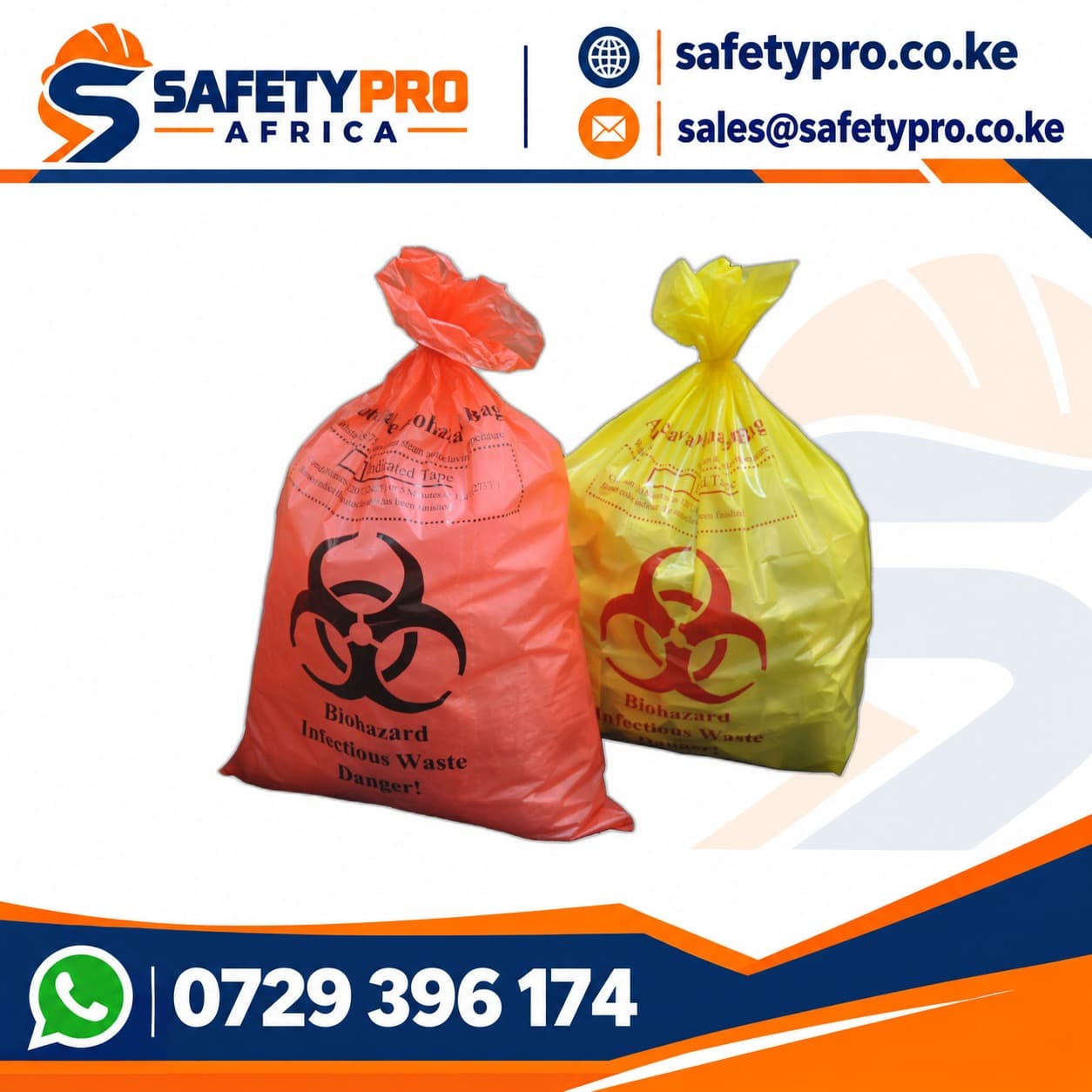 Bio Hazard Waste Disposal Bag