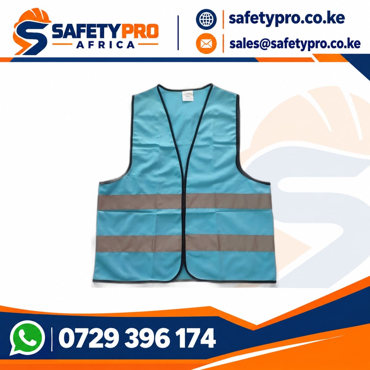 Blue Reflective Vest