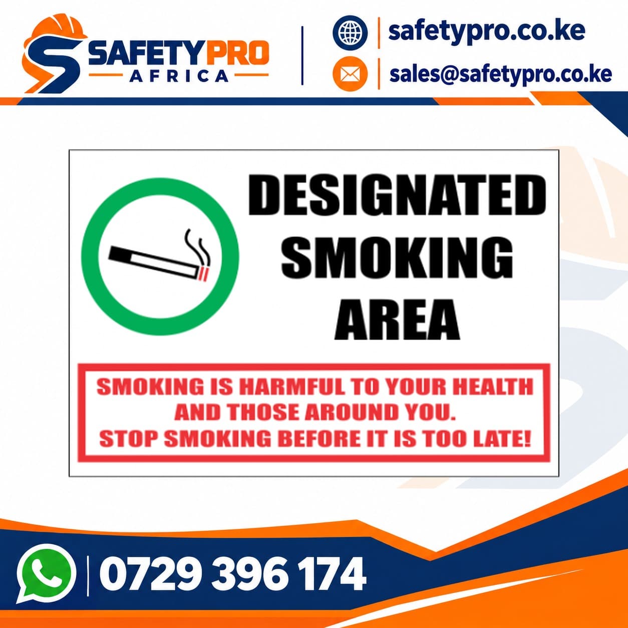 Designated Smoking Area